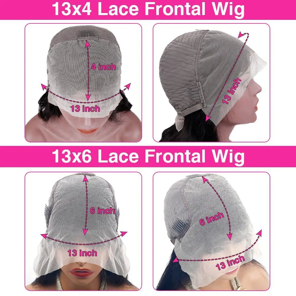 FB 30 Highlight Ombre Body Wave Black Brown Colored 40 46 Inches Front Wigs 13x4 13x6 HD Lace 100% Human Long Hair Frontal Wig