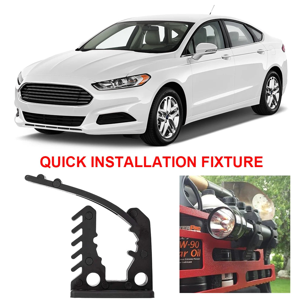 Handle Keeper for Mounting Tools Equipment Shovel Holder Mount Auto Shovel Mount Bar Clamp Offroad ATV UTV Truck Accessories