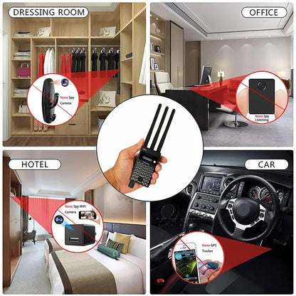 Wifi Hidden Camera RF uav Detector Audio Bug GPS Anti Spy Gadgets GSM 2G 3G 4G 5G All Signal Jammer gps Tracker Blocker Device